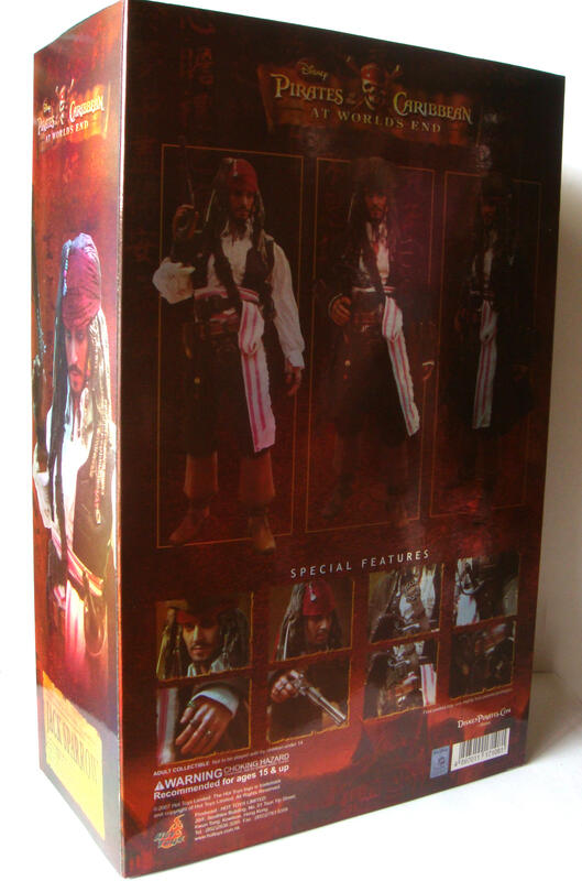 HOT TOYS MMS42 神鬼奇航3 世界的盡頭 1 6 Jack Sparrow 傑克史派羅 強尼戴普 露天市集 全台最大