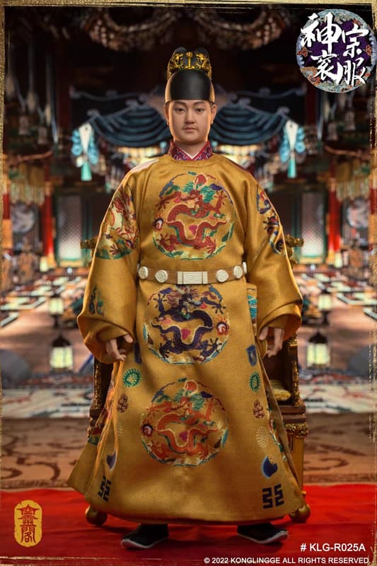 空靈閣 1/6 明神宗朝服袞服萬歷 皇帝 龍椅 KLG-R025 古代. | 露天市集 | 全台最大的網路購物市集