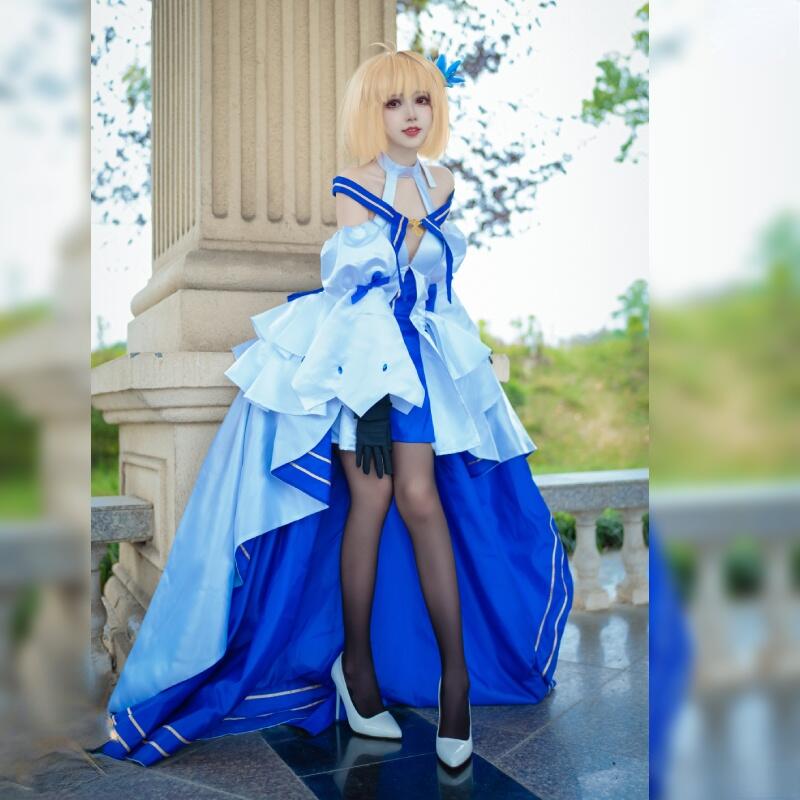【臺灣出貨】免運補貼 FGO 愛爾奎特布倫史塔德 月姬cos服 一破cosplay游戲 【24小時在線服務】