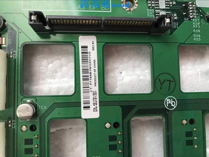 樂享 HP ML310G5 SATA/SAS 硬盤背板 451781-001 464187-001 | 露天市集 | 全台最大的網路購物市集