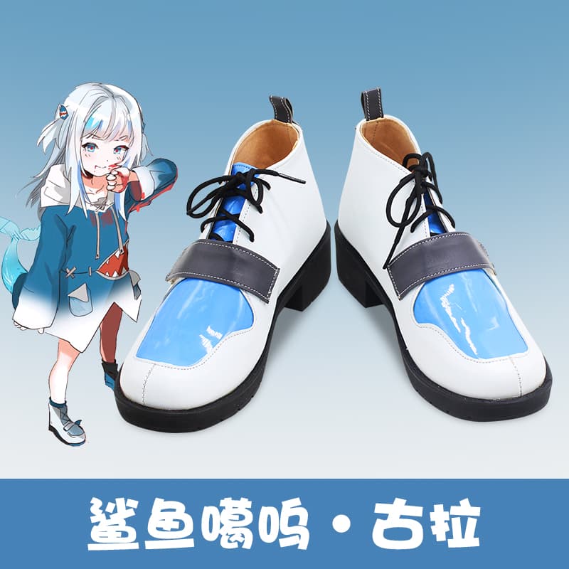 八六COS上新E6565Hololive vtuber 鯊魚噶嗚古拉 Gura cosplay鞋子隨貨附帶收據 | 露天市集 | 全台最大的 ...