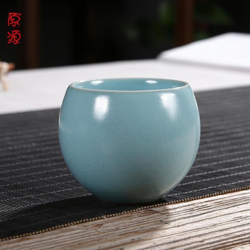 隨貨附帶收據現貨 原源汝窯杯開可養主人杯家用盞品茗碗喝禪定陶瓷杯子 | 露天市集 | 全台最大的網路購物市集