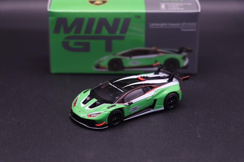 Mini-GT 1:64 Lamborghini Huracan GT3 EVO2 – Overseas Ed LHD, Edizione Limitata 2024 - Foto 5