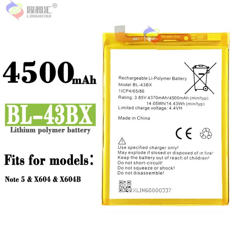 『全球購』適用傳音Infinix X604/Note 5手機BL-43BX大容量內置電池電板批發 | 露天市集 | 全台最大的網路購物市集