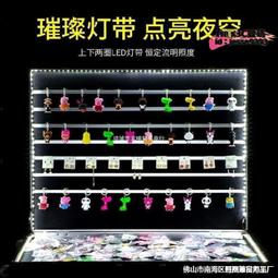【臺灣現貨】地攤貨架貼膜展示擺攤地箱箱推發卡帶摺疊箱合金飾品盒箱鋁合金耳