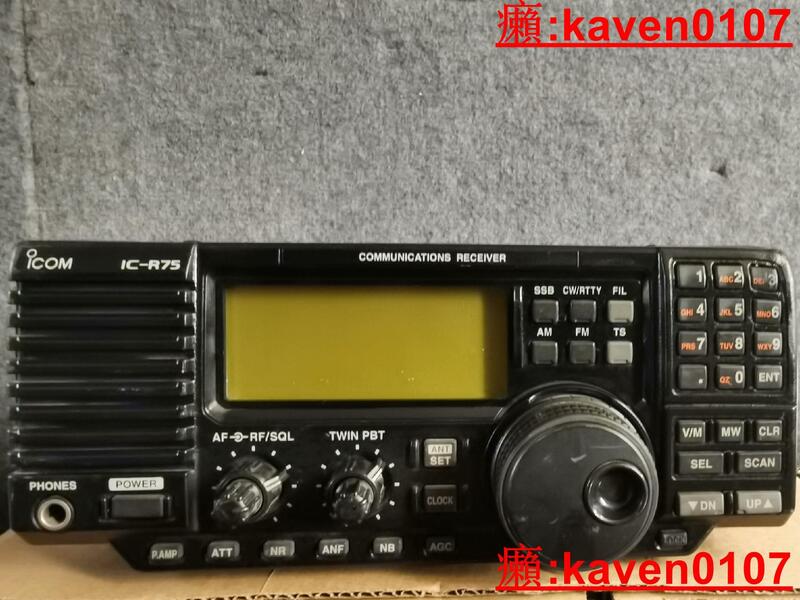 【小新嚴選】艾可慕 icom IC-R75 專業旗艦短波接收機【公司貨】 | 露天市集 | 全台最大的網路購物市集