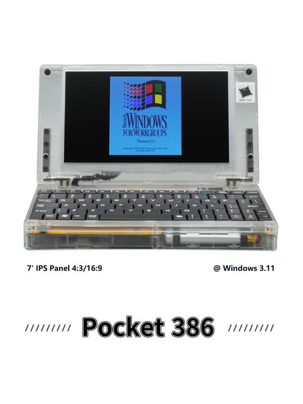 Pocket386 DOS Computer Hand386 Windows3.1/95 386CPU 復古電腦 | 露天市集 | 全台最大的 ...