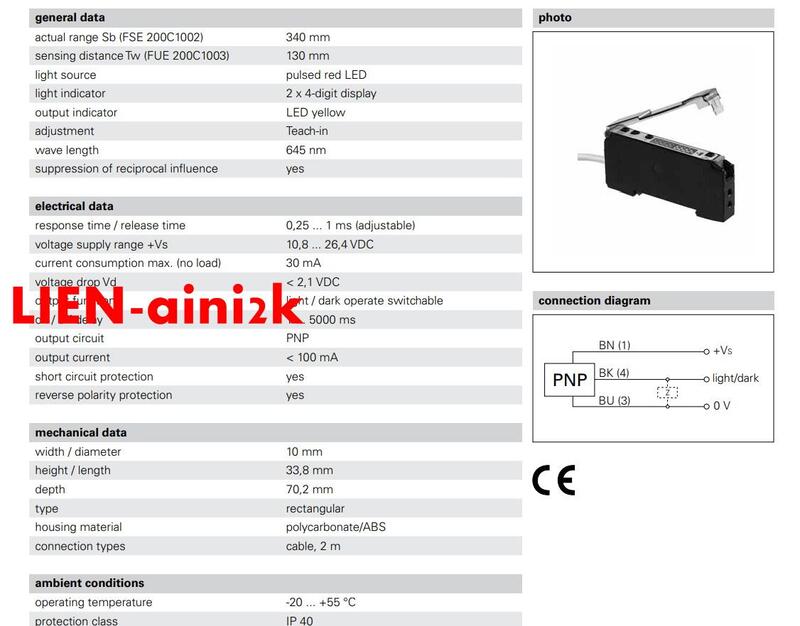 Baumer堡盟FVDK 10P66Y0 光纖放大器全新原裝進口特價詳詢| 露天市集| 全台最大的網路購物市集
