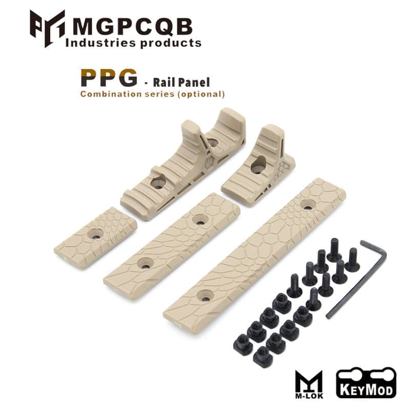 Ppg Python Hand Stop 【75折下殺】MGPCQB 玩 具配件模型PPG Hand Stop護木+阻手兼容KEYMOD和MLOK | 露天市集 | 全台最大的網路購物市集