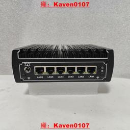 【可開發票】六千兆網口曉煮機 i5-7200u/4+64 低功耗煮機 嵌入式計算機 htpc mini linux小