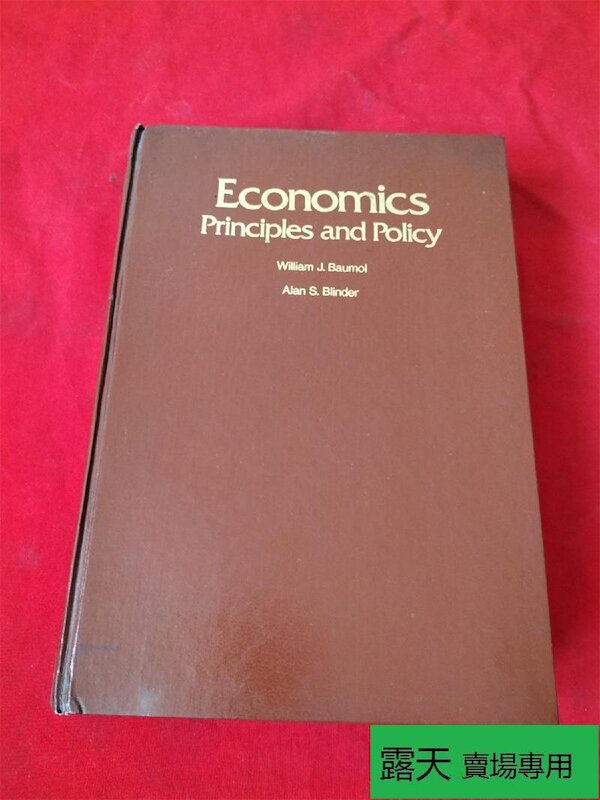 Economics Principles and Policy【經濟學原理和政策】精裝本| 露天市