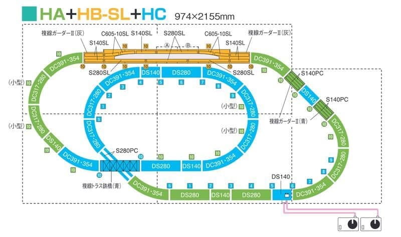 TOMIX高架複線立體交叉高架月站島式套裝組3盒壹套. | 露天市集 | 全台最大的網路購物市集