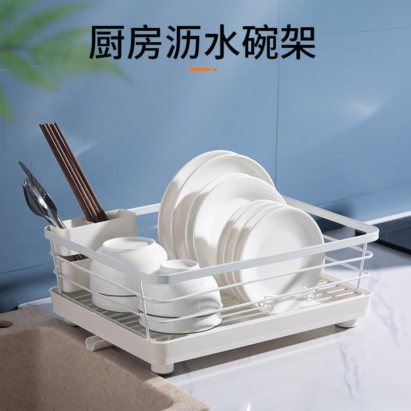 48h出貨丶日式廚房餐具瀝水碗架 碗筷碟收納架 加厚瀝水盤矽膠瀝水架媧 | 露天市集 | 全台最大的網路購物市集