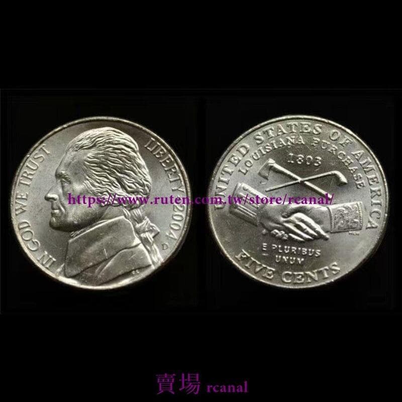 美國傑弗遜總統全6枚紀念 直徑21.2MM 獨立宣言5美分 全新UNC | 露天市集 | 全台最大的網路購物市集