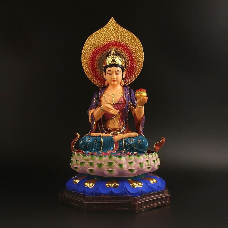 堅牢地神佛像大地母神地天財寶護法神彩繪工藝品供奉擺件 | 露天市集 | 全台最大的網路購物市集