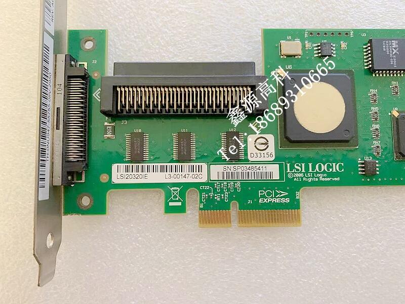 Dell NU947 LSI 20320IE U320 PCI-E SCSI ADAPTOR