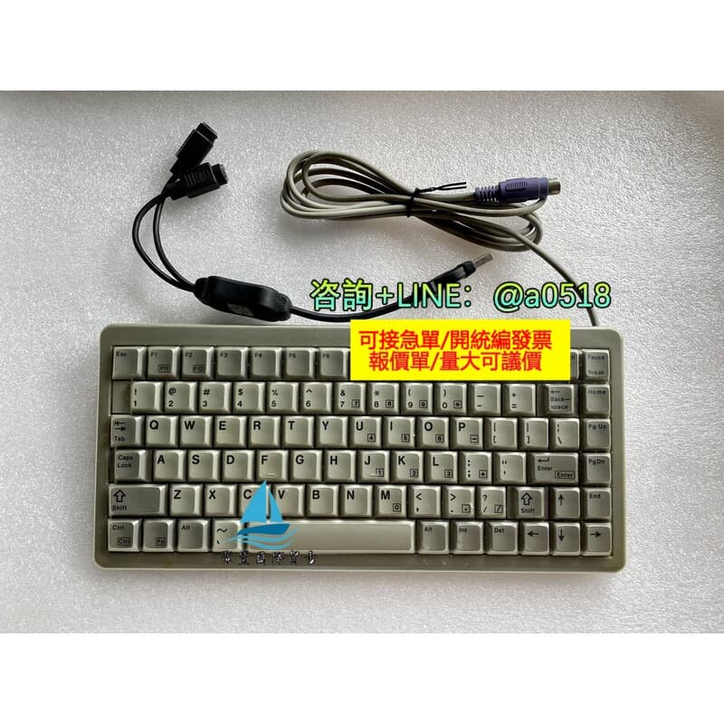 【量大可優惠】CHERRY/櫻桃 ML4100械鍵盤，ML械軸，鍵盤是PS2圓口，需要USB口的要另外購買壹條USB | 露天市集 | 全台最 ...