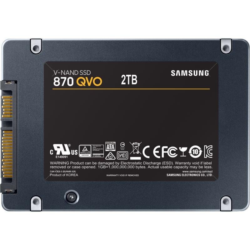 2TB 870 QVO 2.5inch SATA III 內置硬盤SSD (平行進口) | 露天市集| 全