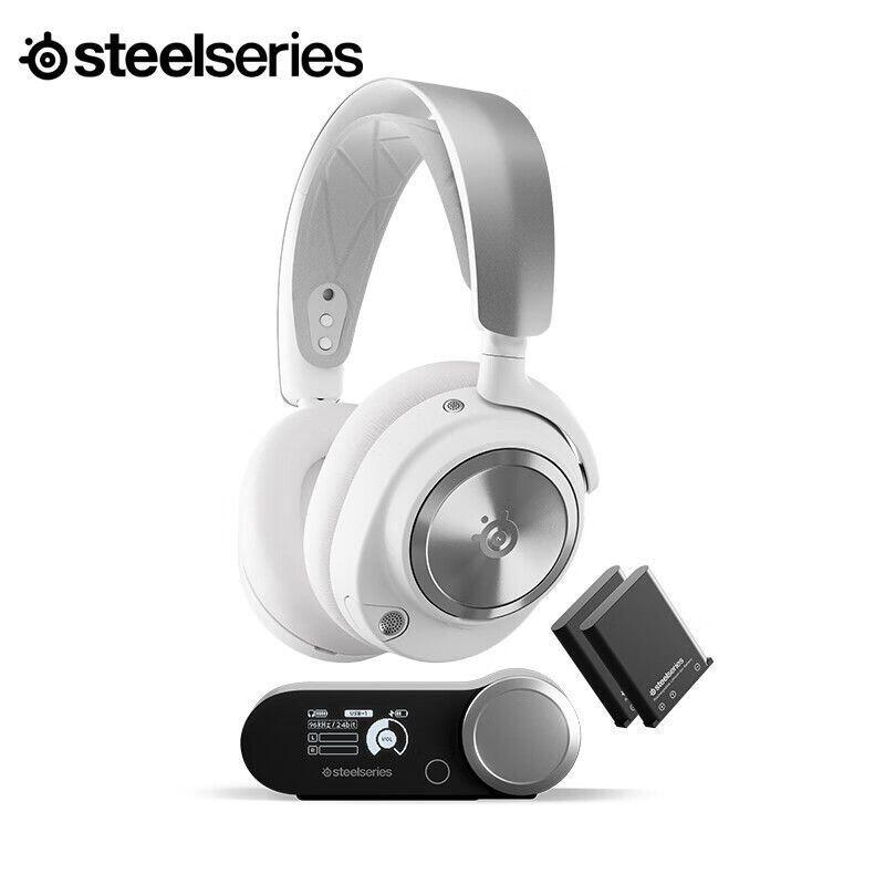 限時下殺SteelSeries賽睿Arctis寒冰2代Nova Pro白色無線三模電競游戲耳機 | 露天市集 | 全台最大的網路購物市集