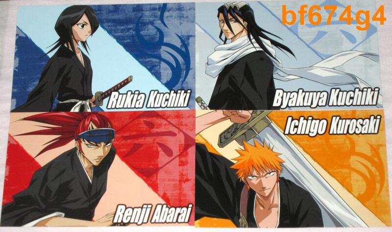 BLEACH くじメイト キャンバス ボード 日番谷 一護 白哉 恋次 A賞
