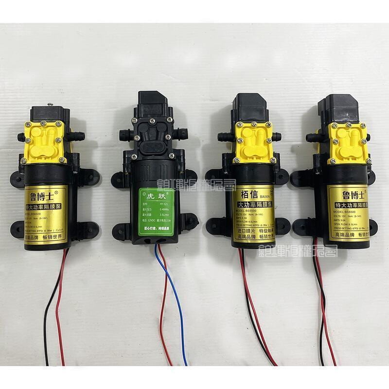 5l6 電動噴霧機誰蹦各式馬達泵浦12V3.5L6.0L8.0Lmin字動壓力泵(關槍停機)打工路泵(高壓泵) | 露天市集 | 全台最大的網路購物市集