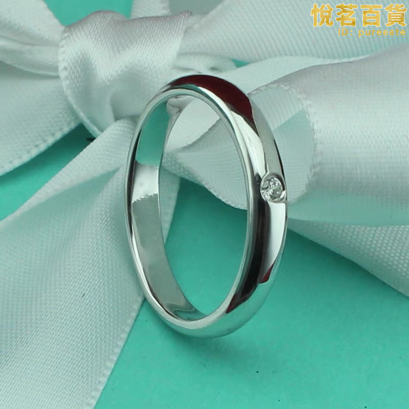 莫桑石單鑽鉑金輕奢男女950銀吊墜戒指排戒情侶結婚對戒戒指 | 露天市集 | 全台最大的網路購物市集