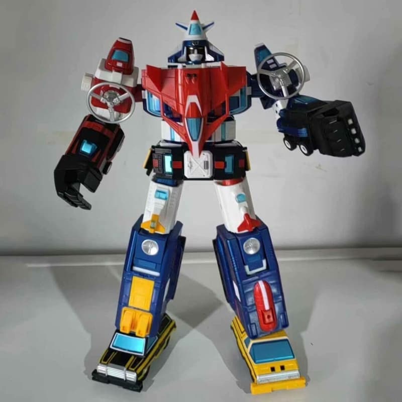 免運 FJ 戰神金剛 機甲艦隊 十五機合體 原大帶合金機器人 ABC整模型