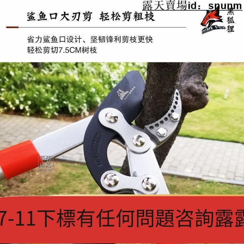 園林剪 高枝剪 日本原裝粗枝剪大力剪進 特大號鯊魚嘴伸縮園林高枝剪黑狐貍剪 露天市集 全臺最大的網路購物市集 | 露天市集 | 全台最大的網路購物市集