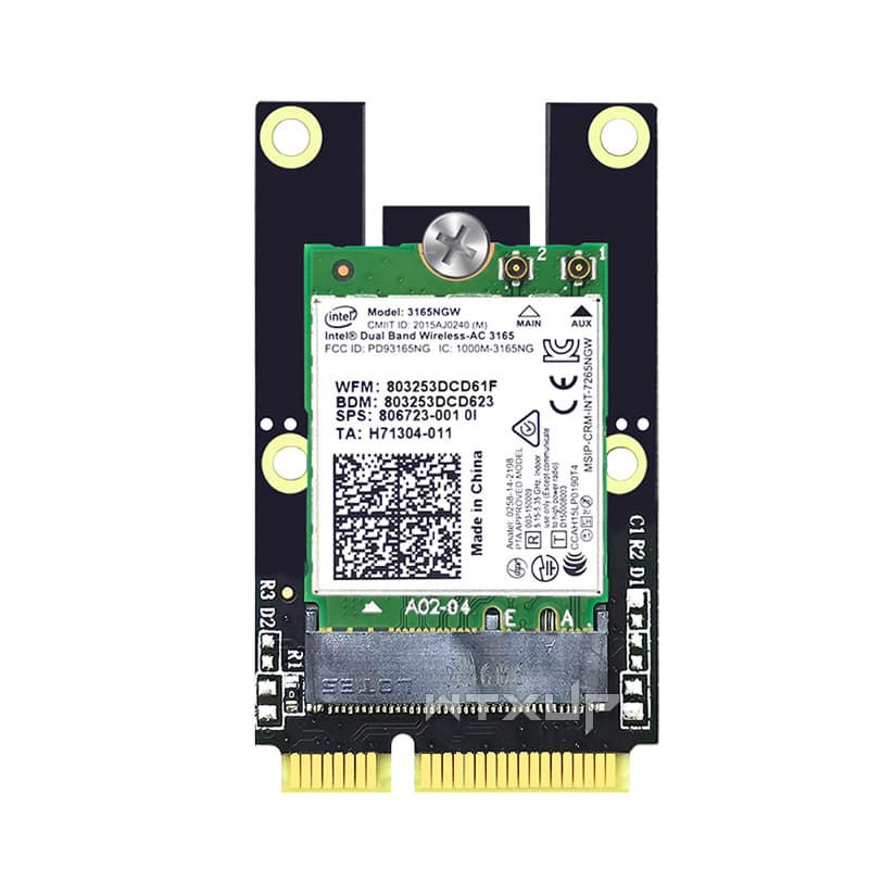 Ngff Ekey NGFF M.2無線網卡 A+Ekey M2轉MINI PCIE WIFI模塊轉接卡/板 | 露天市集 | 全台最大的網路購物市集