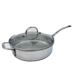 Calphalon 1.5QT Saucepan w/ Lid 87012 Tri-Ply Stainless Steel