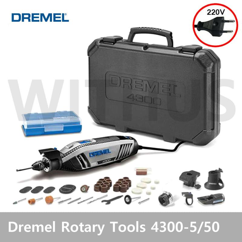 dremel旋轉工具 4300-5/50高性能套件,附通用3-下顎(220v)