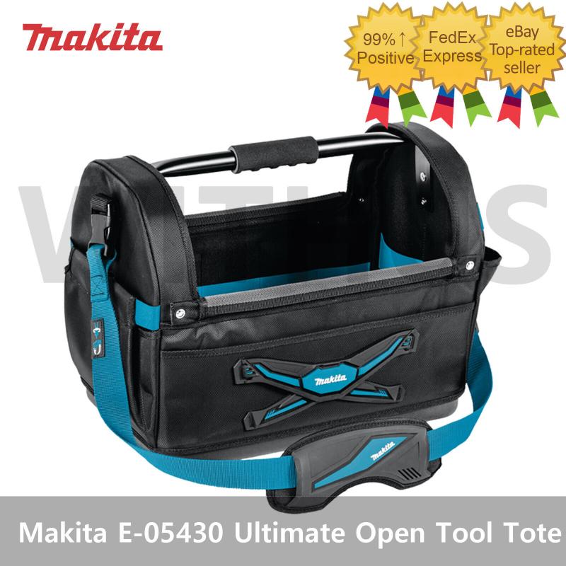 makita e-05430 終極開放式工具手提袋29.7l電動工具包帶掛帶