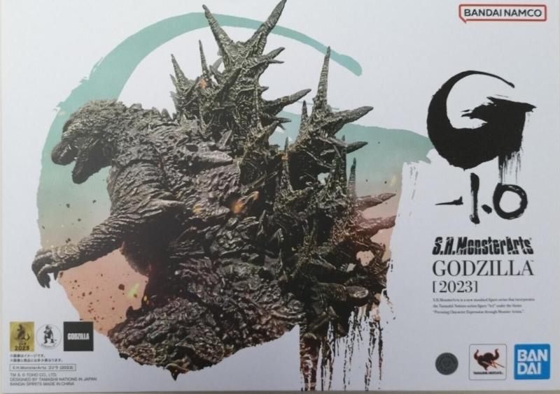 二手 bandai s.h.monsterarts 哥吉拉-1.0 2023 動作公仔 酒井裕司 日本