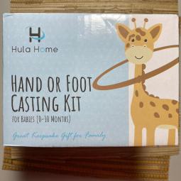  Hula Home Baby Keepsake Hands Casting Kit