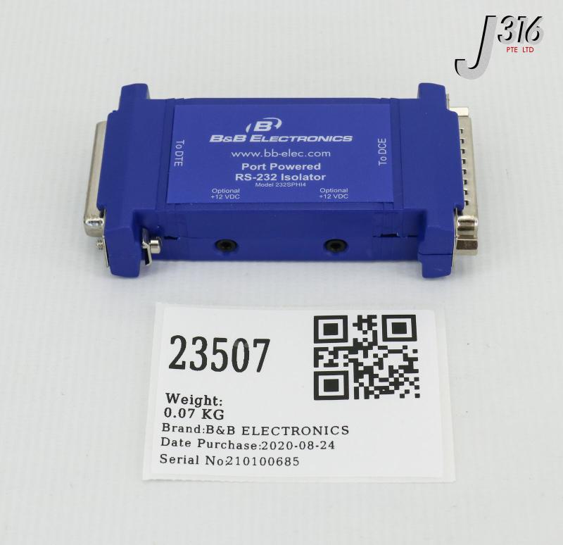 23507 b&b electronics 端口 有力4kv rs-232 光電隔離器 (全新) 232sphi4