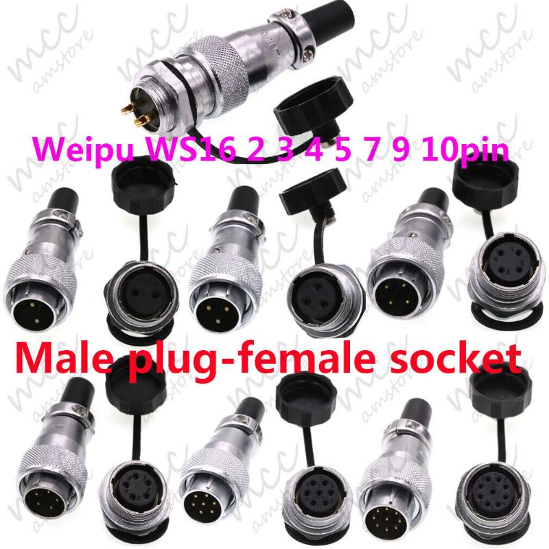 WEIPU M16 WS16 2 3 4 5 7 9 10Pin TQ+ZM Connettori Industriali - Foto 12