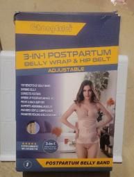 BRABIC 2 in 1 Postpartum Belly Wrap Girdle Pelvis Belt Waist