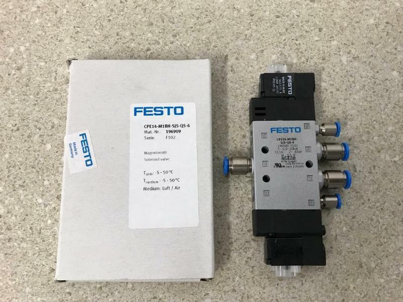festo cpe14-m1bh-5js-qs-6電磁閥全新 | PChomeUSA 海外代購
