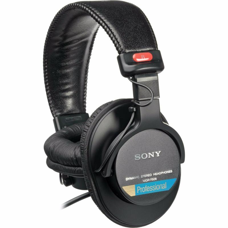 【SONY 索尼】錄音室專業監聽耳機 MDR-7506