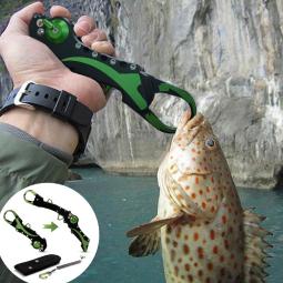 Fish Lip Grabber Plier Controller Tackle Holder Clamp Portable