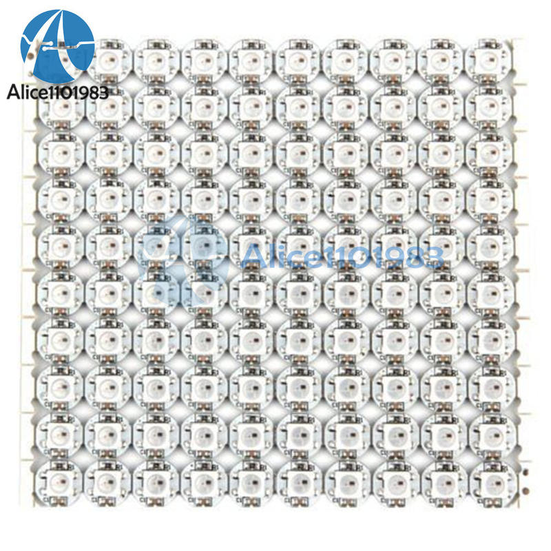 50件 10x3mm ws2812b 5050 rgb led和pcb板 1-led模組像素燈5v 用於diy | PChomeUSA 海外代購