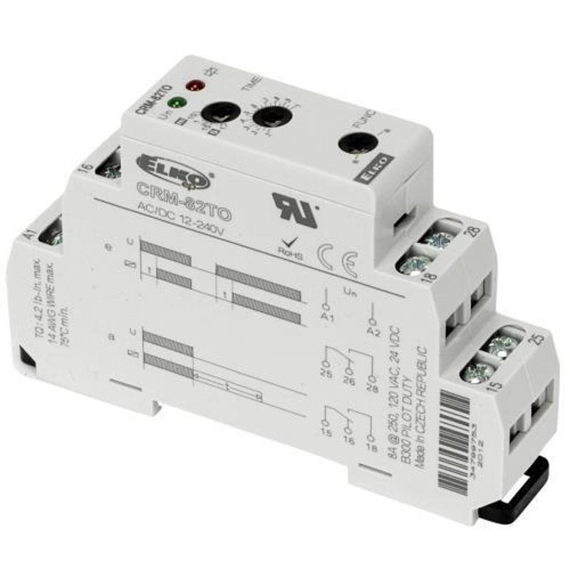 crm-82to-one,2功能延遲/真天離子定時器繼電器 | PChomeUSA 海外代購