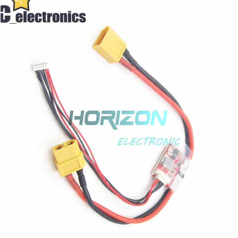 Module Alimentation APM 2.5/2.6/2.8 Pixhawk – 30V 90A BEC 5.3V, XT60/Deans Pour Drone RC Quadcopter