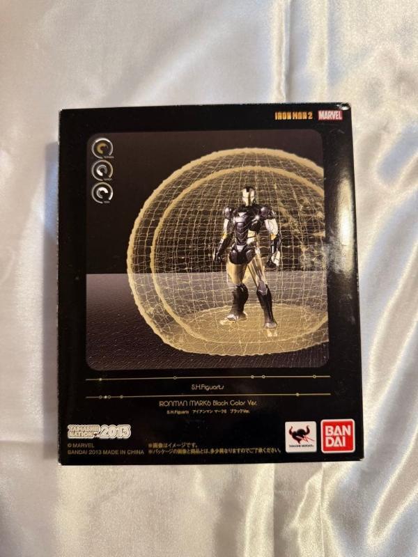 shfiguarts 漫威鋼鐵人 mark 6 黑色版