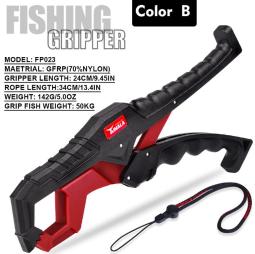 Fish Lip Grabber Plier Controller Tackle Holder Clamp Portable Fishing  Gripper