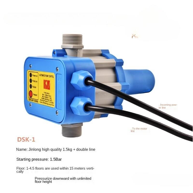 220V Fully Automatic Water Pump Water Flow Pressure Switch Controller ...