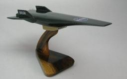 x-43美國宇航局microcraft實驗飛機木桌模型小型新