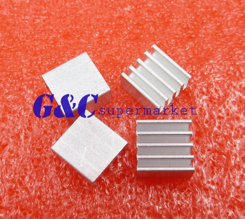 100 Pz 8.8 * 8.8 * 5mm Dissipatore Di Calore Raffreddamento - Foto 5