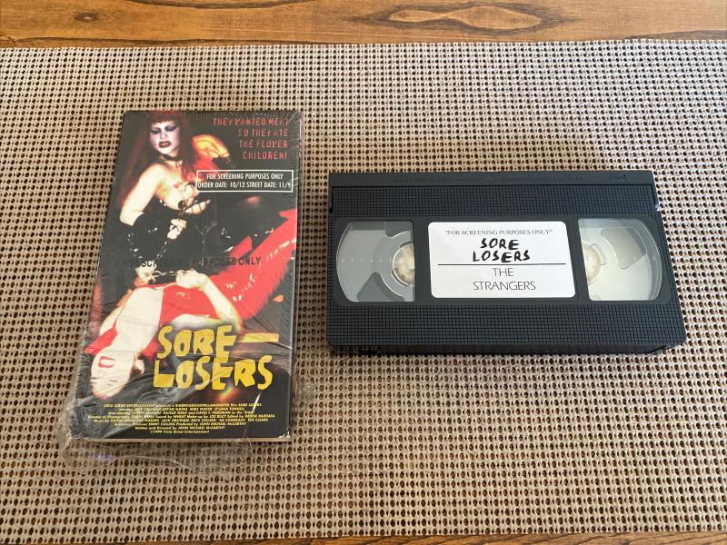 Sore Losers Vhs Horror 科幻龐克 音樂vista 街頭稀有 Promo 陌生人 Pchomeusa 海外代購