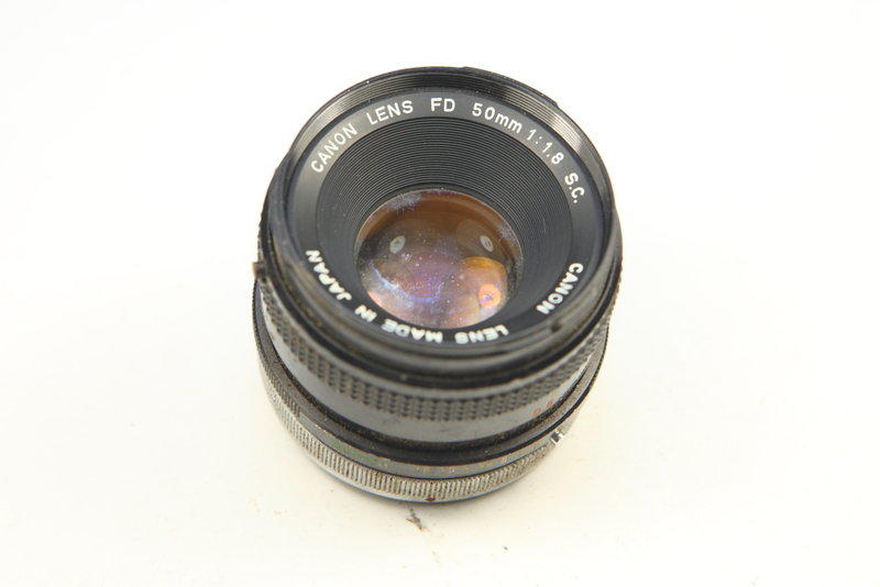 Canon FD 50mm F1.8 有霉